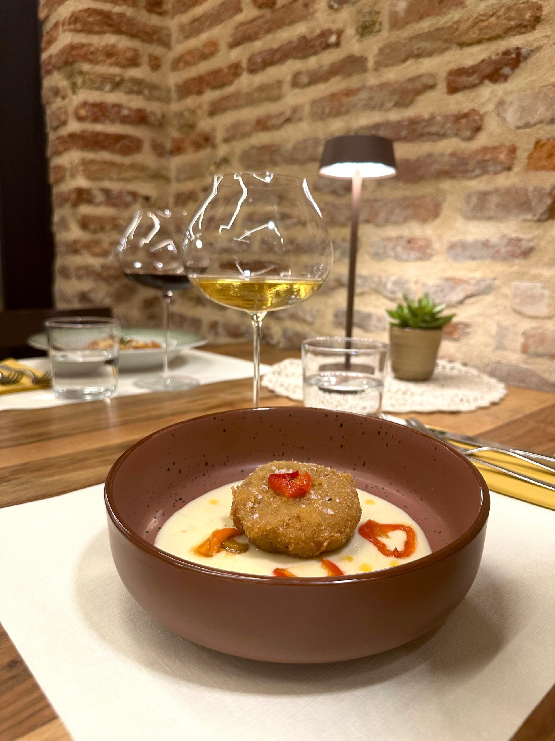 Osteria ristorante Treviso Locanda Ponte Dante | Cucina tipica e stagionale | Uovo in camicia